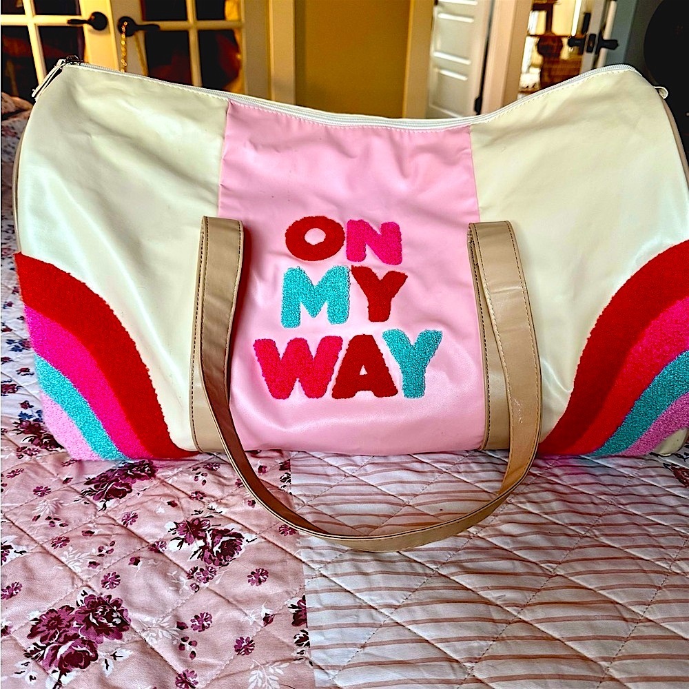 “On My Way” Weekender Duffle Bag​